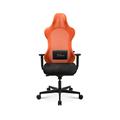 Topstar Bürostuhl Gamingstuhl Sitness RS Sport inkl. Armlehnen schwarz/schwarz orange mit Lordosenkissen