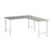 Bush Business Furniture Hustle 60" L Desk Wood in Gray | 30.1 H x 59.4 W x 71.3 D in | Wayfair HUS003PG