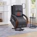 Power Lift Recliner Chair with Vibration Massage & Heating, Electric Remote Control Massage Reclining Sofa Chair w/Lift Assist