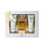 Love 5 Classic Perfume Gifts Sets for Women Eau De Parfum (3.4 fl oz) Body Lotion (3.0 fl oz) Shower Gel (3.0 fl oz) (Pack of 3)