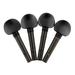 Ana 4PCS/set Black Wooden Violin Tuning Pegs Size 4/4 3/4 1/2 1/4 1/8