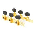 Pair of Guitar Tuning Pegs - Classical Guitar Machine Heads 1-Pair Left Right 3L3R String Tuners Suitable for Classical Folk Guitar Pack of 2