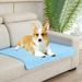 Apmemiss Christmas Decorations Clearance Pet Cold Mat for Dogs Cats-Ice Silk Dog Cold Mats Portable & Washable Pet Cold Blanket for Kennel/Sofa/Bed/Floor/Car Seats Christmas Party Decorations Indoor