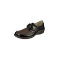 Klettschuh NATURAL FEET "Kletter Orb" Gr. 42, braun (dunkelbraun) Damen Schuhe Klettschuh Slipper Schnallenschuhe