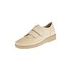 Klettschuh NATURAL FEET "Kletter Stockholm", Damen, Gr. 36, beige, Rindsleder, Synthetik, casual, Schuhe Klettschuh, mit bequemer J-Weite