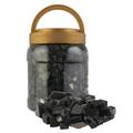 Pure Garden 10lb Fire Pit Glass Rocks Onyx