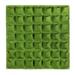 LSLJS Wall Hanging Planter Bags 49 Pockets Wall Mount Non-Woven Fabric Planting Bags Heavy Duty Aeration Planter Pot Wall Plant Holder Flower Growing Pouch Decorative Wall Plants Container