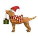 Angfeng LED Christmas Dog Yard Decor - 2024 Outdoor Christmas Decorations Yard Signs Acrylic Dog Garden Stake with Lights Garden Statues for Backyard Lawn Pathway Christmas Decor(Christmas Dog 07)