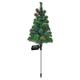 Solar Christmas Tree Lights Outdoor Waterproof Solar Small Christmas Trees for Outdoor Decorations LED Christmas Solar Decorations Solar Powered Mini Xmas Tree with Lights for Outside Pathway Yard