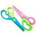 Educational Toys for Kids 5-7 Quality Safety scissors Paper cutting Plastic scissors Children s handmade toys Polyester Education Toy
