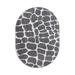 Gray Oval 8' x 10' Area Rug - Hokku Designs Guddibai Area Rug Nylon | Wayfair 2B47D8266E914559B7D8A2E6EF6ECB20