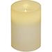 3 x 4 inch Flameless LED Pillar Candle Warm White