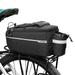 Lixada Waterproof Insulated Bike Pannier Bag with Rain Cover Reflective MTB Rear Rack Storage Trunk Cooler Shoulder Bag for Cycling