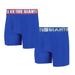 Men's Concepts Sport New York Giants Gauge Knit Boxer Brief Two-Pack