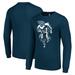 Men's Starter Navy Tennessee Titans Logo Graphic Long Sleeve T-Shirt