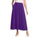 Plus Size Women's 7-Day Maxi Skirt by Woman Within in Radiant Purple (Size L)