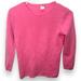 J. Crew Sweaters | J Crew Vintage Cashmere Quarter Sleeve Pullover Sweater | Color: Pink | Size: S