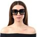 Gucci Accessories | Gucci Gg1337s 002 Sunglasses Shiny Black Gradient Gray Polarized Square Women | Color: Black/Gray | Size: Os