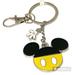 Disney Accessories | Disney Mickey Mouse Zipper Pull Keychain Purse Charm Keyring Disneyana Backpack | Color: Black/Yellow | Size: Os