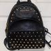 Michael Kors Bags | Michael Kors Abbey Black Studded Medium Leather Backpack | Color: Black | Size: Os