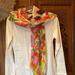 Jessica Simpson Accessories | Jessica Simpson, Beautiful Floral, Tropical Scarf/Hijab Nwt | Color: Orange/Pink | Size: Os