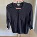 Kate Spade Sweaters | Kate Spade Women's Black Cashmere Blend Cardigan Size M Pre-Owned Color Black | Color: Black/Gold | Size: M