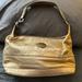 Coach Bags | Excellent Condition Pre-Owned Gold Leather Coach Shoulder Hobo Bag 15.5” X 8.75” | Color: Gold | Size: Os