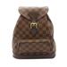 Louis Vuitton Bags | Louis Vuitton Backpack Daypack Montsouris Mm Damier Ebene Brown Red | Color: Brown | Size: Os