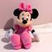 Disney Toys | Authentic Mini Mini Mouse Plush Doll | Color: Black/Pink | Size: @ 7"