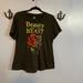 Disney Tops | Disney Princess Beauty And The Beast Short Sleeve T-Shirt Black Size 0x | Color: Black | Size: Xl