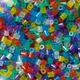 Hama Beads 1000 Bead Pack Translucent/Glitter Mix 54