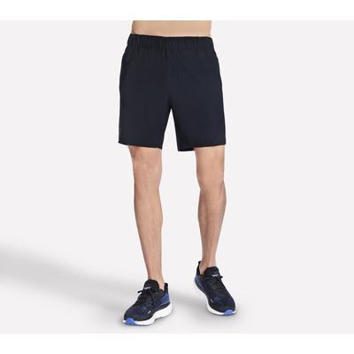 Skechers Men's GO STRETCH Ultra 7 Inch Short | Size Large | Black | Nylon/Spandex