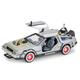 TURHAN 1:24 suitable for DMC Ready Player One, Back to the Future, Time Machine, Simulated Alloy Car Model (Color : W3)