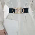 Ceinture large élastique pour femme ceinture pour femme robe commandée 2 couleurs