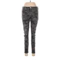 Hudson Jeans Jeggings - Mid/Reg Rise: Gray Bottoms - Women's Size 29