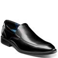 Nunn Bush Centro Flex Moc Toe Venetion Slip-On - Mens 8 Black Slip On Medium