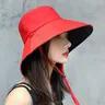 2023 Fashion fisherman hat womens outdoor shade bucket hats wild tide cap cotton bucket caps for men