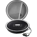 Custodia per lettore CD portatile compatibile con GPX/per Soulcker/per ARAFUNA/per HOTT CD204 903TF 711T 611/per lettore disco MONODEAL