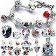 925 Sterling Silber Disney Serie Charms passen Pandora Charms Silber Original Armband Perlen Charm