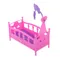 A dondolo Culla Letto Casa di Bambola Mobili Per La Kelly Barbie Doll Accessori Ragazze Regalo Del