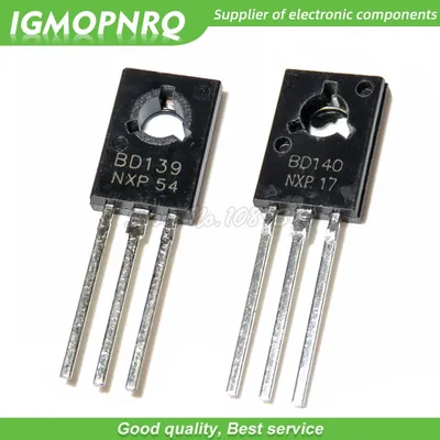 10 Paar 20 Stück BD139 BD140 (je 10 Stück) TO126 TO-126 neuer Spannungsregler-IC Image