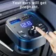 Auto Bluetooth FM Sender Audio 12-24V Auto MP3-Player 5V Ausgang Dual USB Auto Auto Schnell