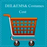 DHL & EMS Versand Kosten/Kostüme Kosten