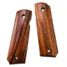 2 stück 1911 Griffe Sambia Rot sandelholz Griff Griffe Patch Custom Griffe CNC Griff Griffe