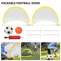 2 Stück faltbares Fußball tor Netz tragbares Fußball trainings tor Netz zelt Kinder Indoor Outdoor