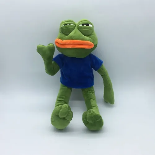 42cm magischer Ausdruck pepe der Frosch trauriger Frosch Plüsch 4chan Meme Puppen Stofftier