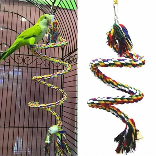 Papagei Spielzeug Korbs eil hängen geflochten Wellens ittich Kauen Vogelkäfig Nymphen sittich