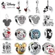 Neue Disney Mickey & Minnie Auto Riesenrad Charms Perlen passen original Pandora Sterling Silber