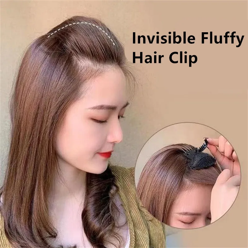 Unsichtbare Flauschige Schwamm Haar Clip Vorne Haar Linie Volumen Basis Puff Kissen Haar Clips Brötchen Haar Styling Werkzeug Frauen Haar Zubehör Image
