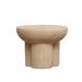 Magnesia Three-Legged Stool - 16.5"L x 16.5"W x 12.3"H